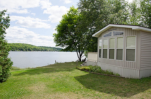14' X 38" 2-bedroom Northlander Cottager Classic. Located on a prime ...